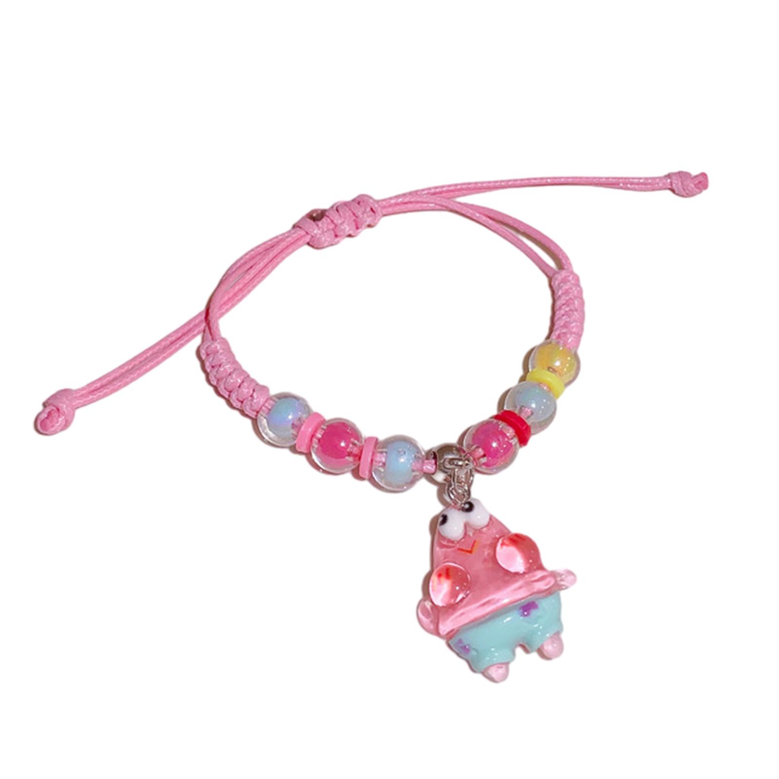 Handmade Woven Acrylic Cartoon Character Pendant Bracelet Simple Wristband Adjustable Braided Rope Bracelet Jewelry 1
Handmade Woven Acrylic Cartoon Character Pendant Bracelet Simple Wristband Adjustable Braided Rope Bracelet Jewelry 1