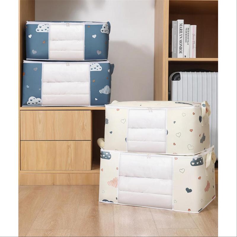 1PC S/L Large Capacity Clothes Storage Bag Organizer With Reinforced Handle For Blankets Bedding Foldable With Sturdy Zipper 50L(55x35x25cm) синій
1PC S/L Large Capacity Clothes Storage Bag Organizer With Reinforced Handle For Blankets Bedding Foldable With Sturdy Zipper 50L(55x35x25cm) синій