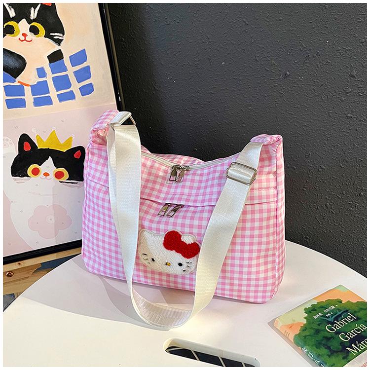 Трендовая женская клетчатая холщовая сумка-багет на подмышку 2025 - Универсальная модная корейская сумка-ведро E8 розовый
Трендовая женская клетчатая холщовая сумка-багет на подмышку 2025 - Универсальная модная корейская сумка-ведро E8 розовый