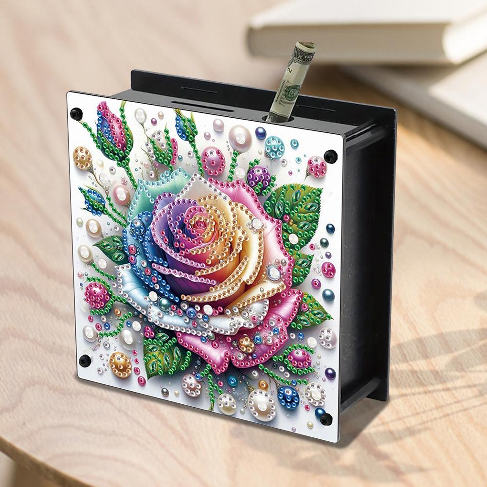 Rose DIY Money Storage Box Diamond Painting Art Piggy Bank for Beginners United States
Rose DIY Money Storage Box Diamond Painting Art Piggy Bank for Beginners United States