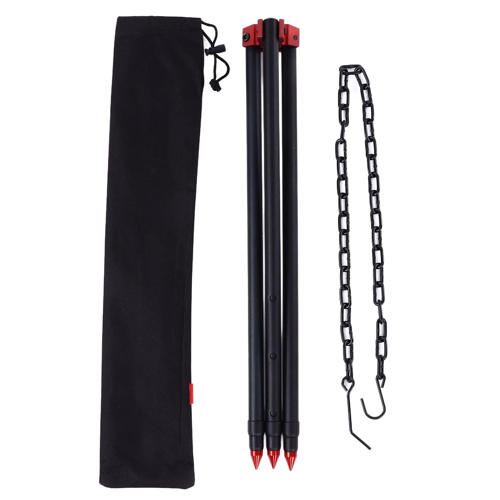 BBQ Tripod Grill Portable Detachable Sturdy Durable High Temperature Resistant Barbecue Stand
BBQ Tripod Grill Portable Detachable Sturdy Durable High Temperature Resistant Barbecue Stand