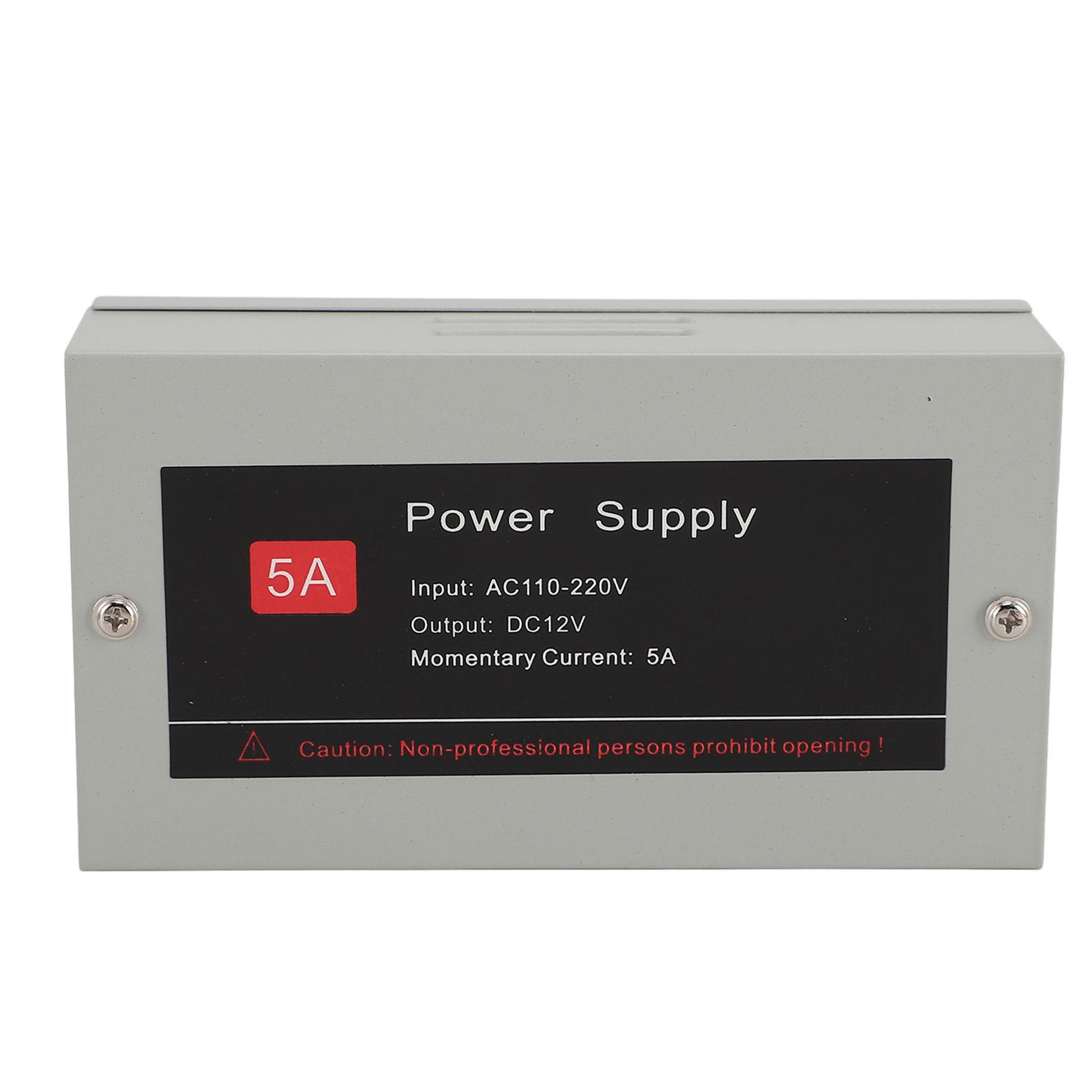 Doorbell Power Supply 12V 5A Iron Construction Video Doorbell Transformer Power Adapter
Doorbell Power Supply 12V 5A Iron Construction Video Doorbell Transformer Power Adapter