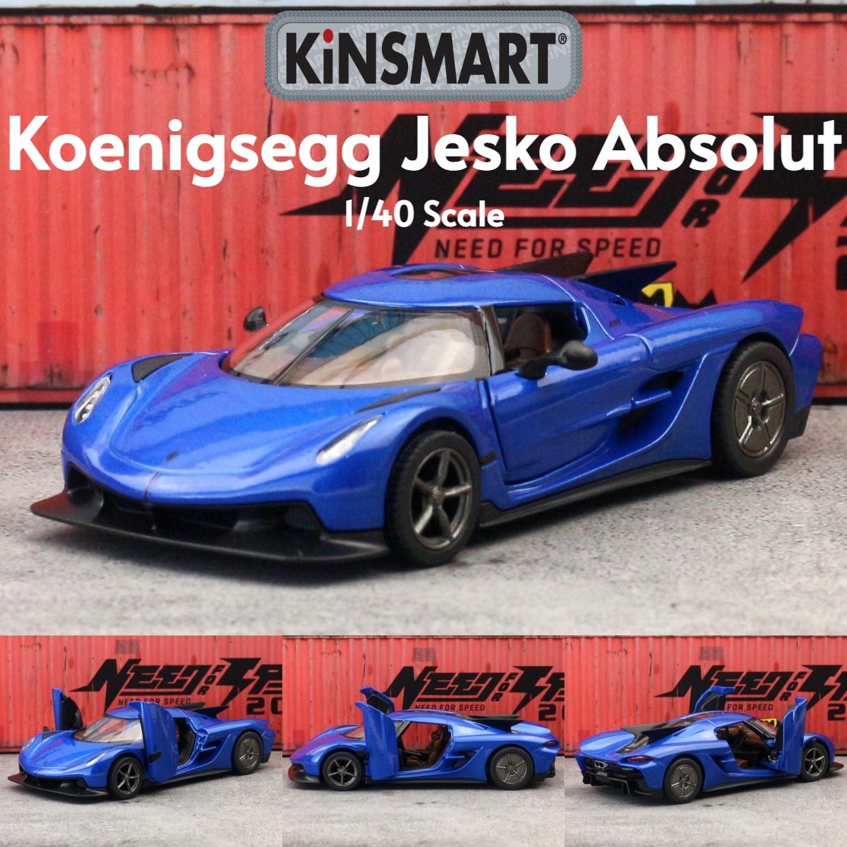 KiNSMART Toy Car Model 1/40 Koenigsegg Jesko Absolut Super Sport Diecast Miniature Pull Back Vehicle Collection Gift For Kid Boy синій
KiNSMART Toy Car Model 1/40 Koenigsegg Jesko Absolut Super Sport Diecast Miniature Pull Back Vehicle Collection Gift For Kid Boy синій