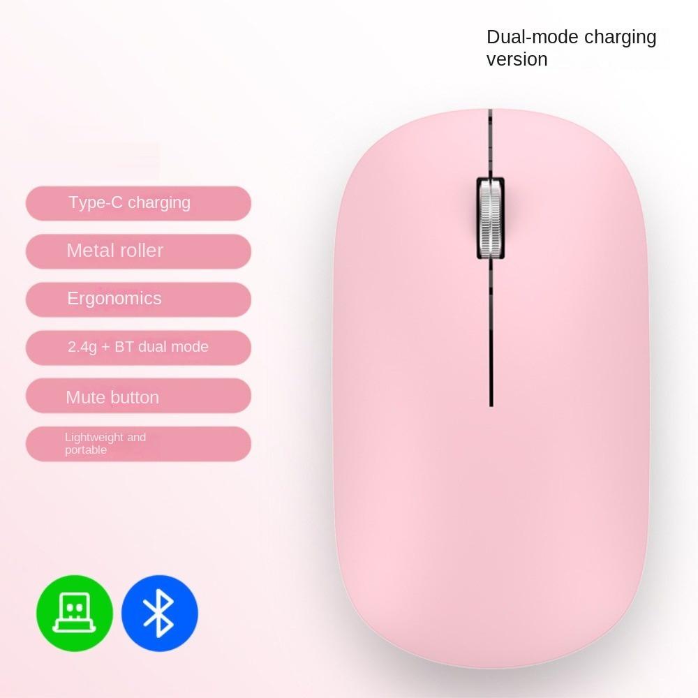 2.4Ghz+BT Wireless Mouse Colorful Bluetooth Gaming Mouse Computer Silent Mouse PC/Laptop чорний
2.4Ghz+BT Wireless Mouse Colorful Bluetooth Gaming Mouse Computer Silent Mouse PC/Laptop чорний