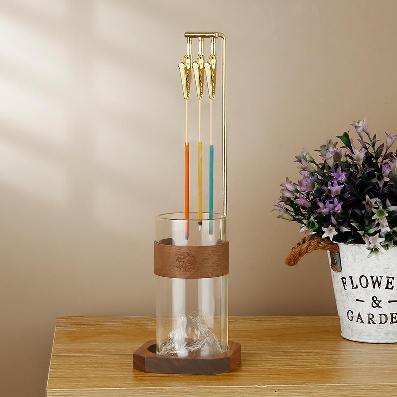 Glass Incense Holder Anti-Ash Flying Incense Burner Mountain Incense Stick Holder with 3 Clips & Ash catcher for Yoga Meditation прозрачный
Glass Incense Holder Anti-Ash Flying Incense Burner Mountain Incense Stick Holder with 3 Clips & Ash catcher for Yoga Meditation прозрачный