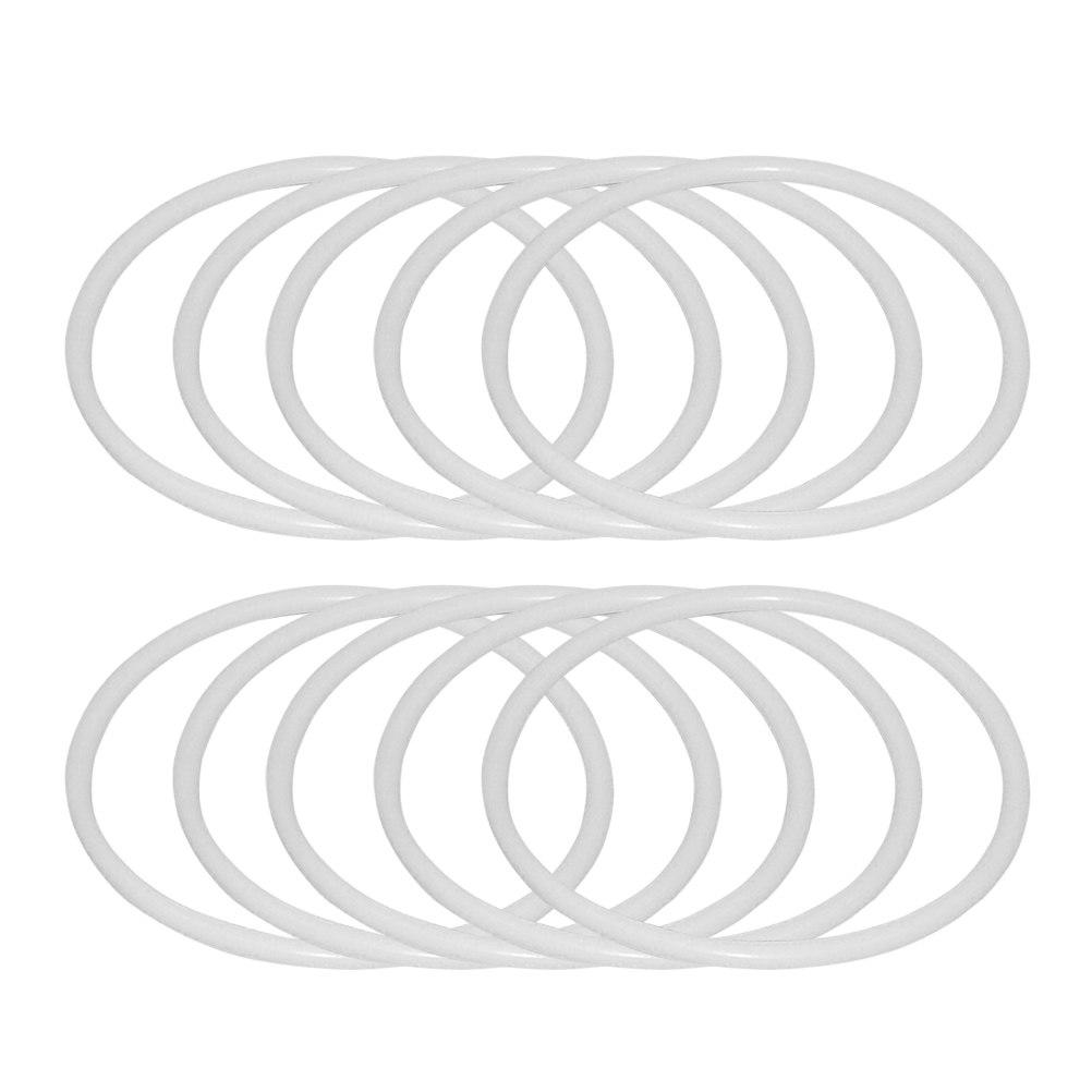 30Pcs Dreamcatcher Plastic Rings White 6Cm Round Circles DIY Craft Material for Mandalas Wall Hangings Dreamcatcher Ring 6X6X0.55CM
30Pcs Dreamcatcher Plastic Rings White 6Cm Round Circles DIY Craft Material for Mandalas Wall Hangings Dreamcatcher Ring 6X6X0.55CM