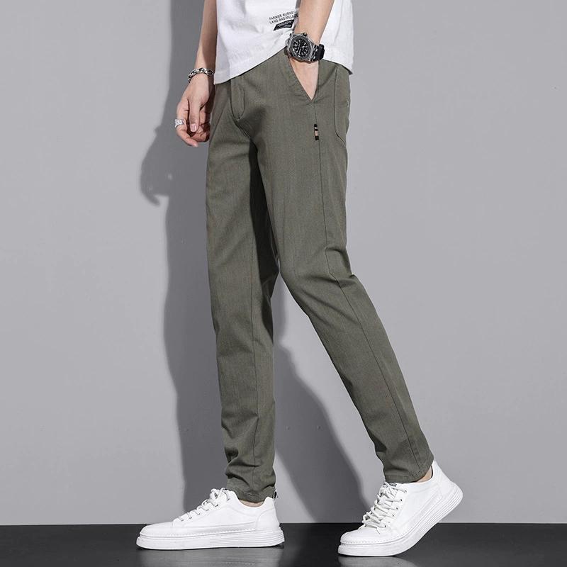 Men s Casual Pants Spring Summer Thin Business Straight Cotton Stretch Classic Work Trousers Korean Clothing 27 зелений
Men s Casual Pants Spring Summer Thin Business Straight Cotton Stretch Classic Work Trousers Korean Clothing 27 зелений