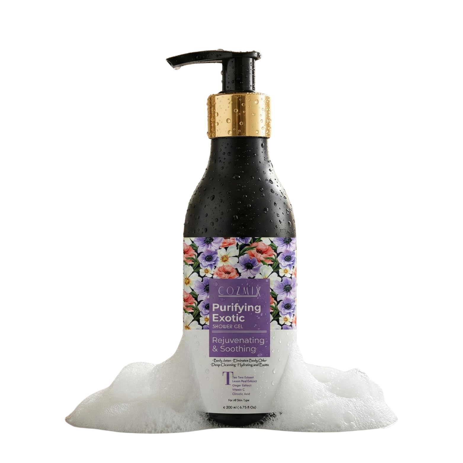 COZMIX Purifying Exotic Body Shower Gel | Body Wash for All Skin Types | Nourishing Body Wash For Women & Men | Odour Removal Shower Gel | Moistu
COZMIX Purifying Exotic Body Shower Gel | Body Wash for All Skin Types | Nourishing Body Wash For Women & Men | Odour Removal Shower Gel | Moistu