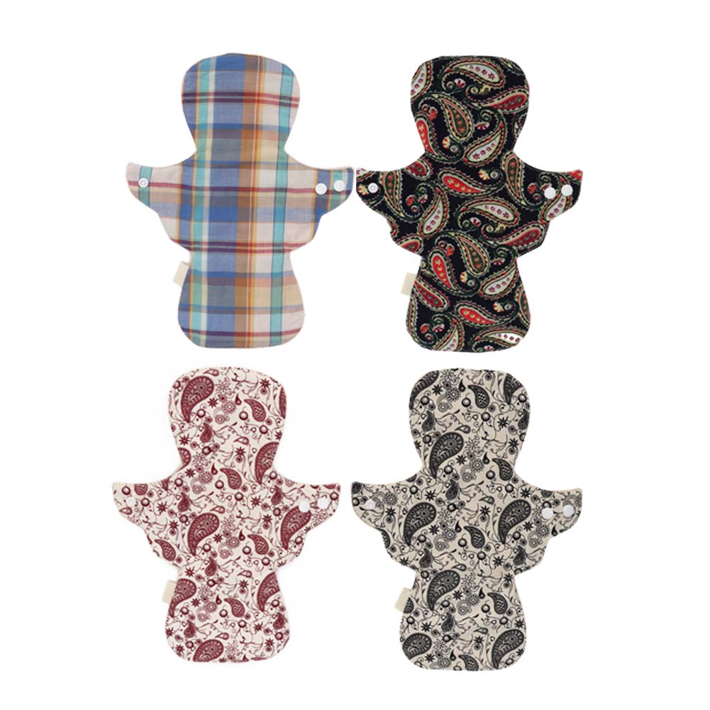 Feminine Skin Friendly Washable Cloth Menstrual Pad Reusable Sanitary Napkin Panty Liner Plaid Type Plaid Type
Feminine Skin Friendly Washable Cloth Menstrual Pad Reusable Sanitary Napkin Panty Liner Plaid Type Plaid Type