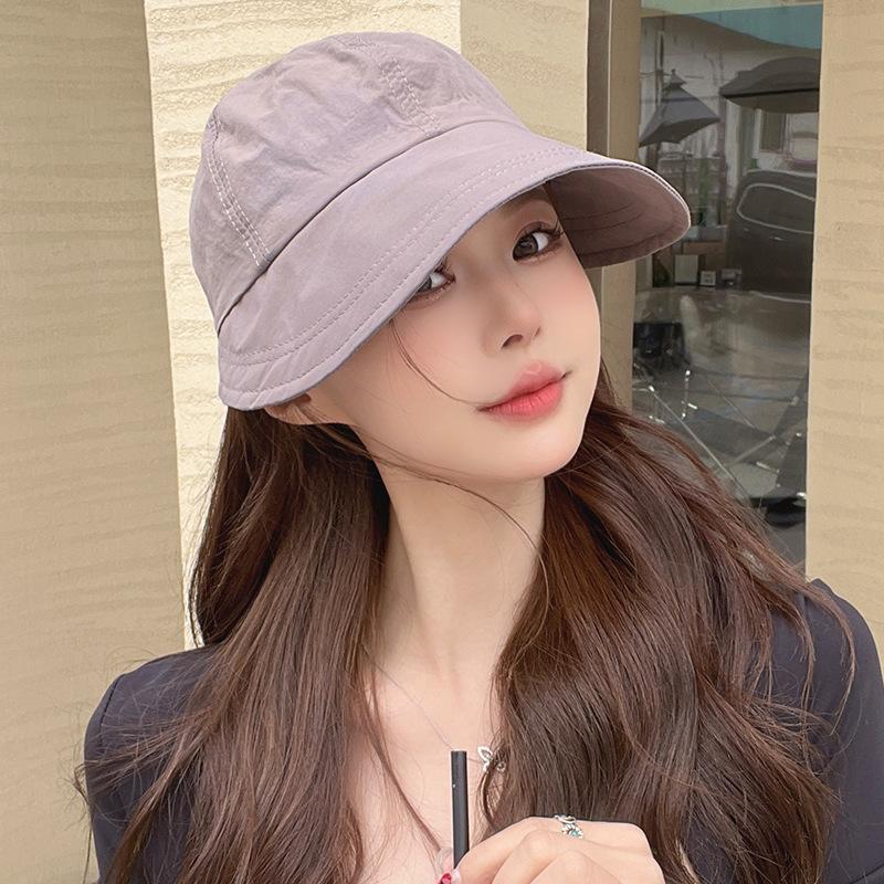 New popular female face cap upgraded quick-drying advanced sun hat summer sun protection bucket hat One size fits all
New popular female face cap upgraded quick-drying advanced sun hat summer sun protection bucket hat One size fits all