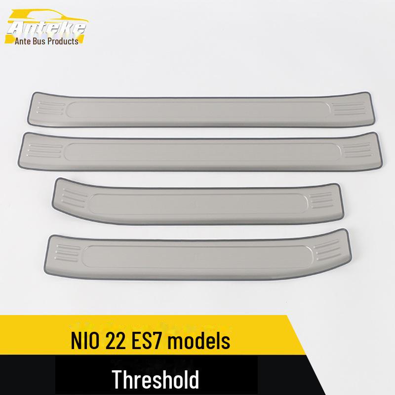 Stainless Steel Door Sill Strips and Pedals for NIO 22 ES7 - Anti-Scratch Decorative Auto Parts
Stainless Steel Door Sill Strips and Pedals for NIO 22 ES7 - Anti-Scratch Decorative Auto Parts
