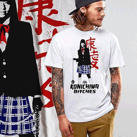 Аниме Футболка ретро gogo yubari японские иероглифы япония приветствие Убить Билла Враг 2XL
Аниме Футболка ретро gogo yubari японские иероглифы япония приветствие Убить Билла Враг 2XL