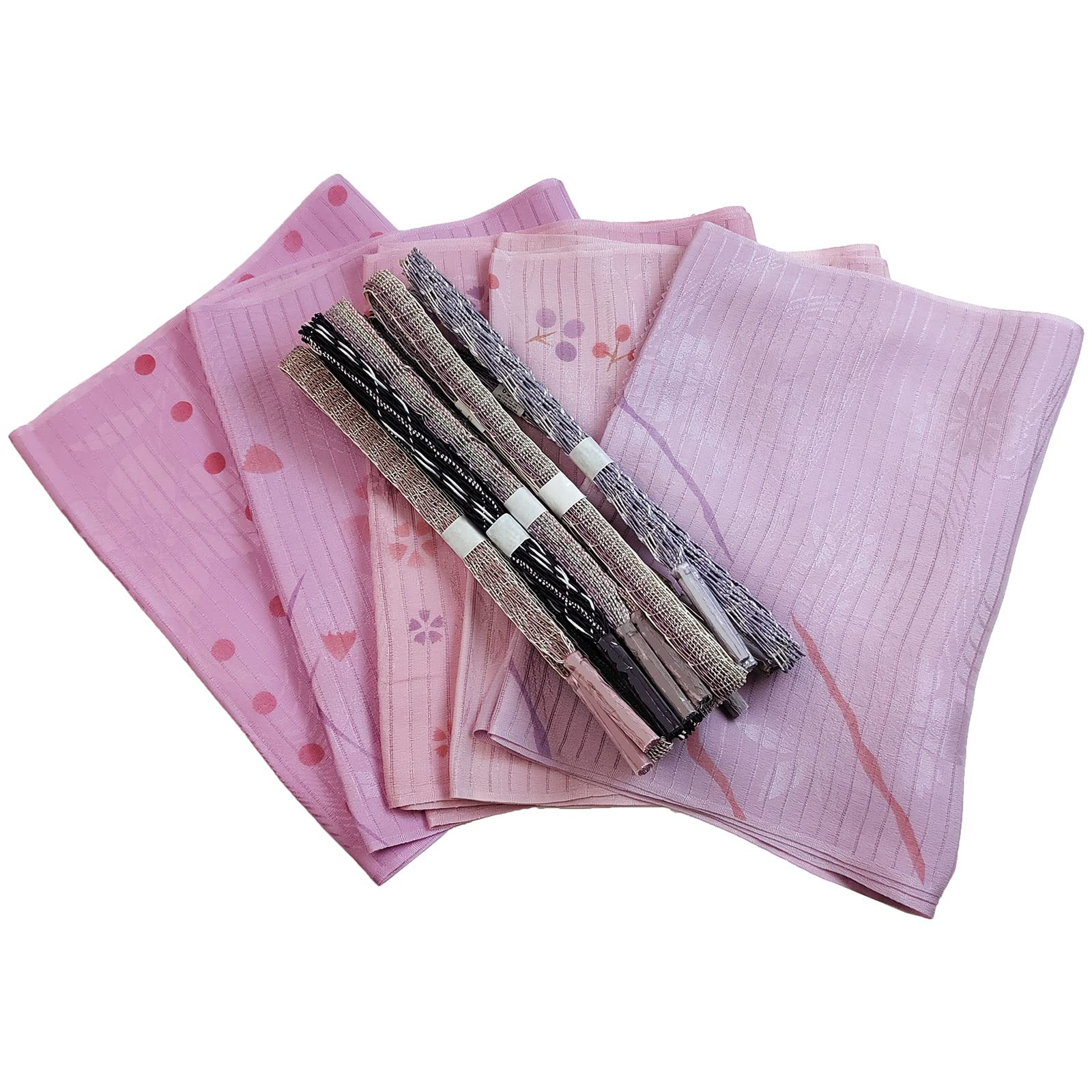 item Kyoto Tamayura silk set set Flat pure silk Summer lace Color pattern Omakase set 16 Purple No-brand Obi-jime Obi-age 2-piece Obi-jime
item Kyoto Tamayura silk set set Flat pure silk Summer lace Color pattern Omakase set 16 Purple No-brand Obi-jime Obi-age 2-piece Obi-jime
