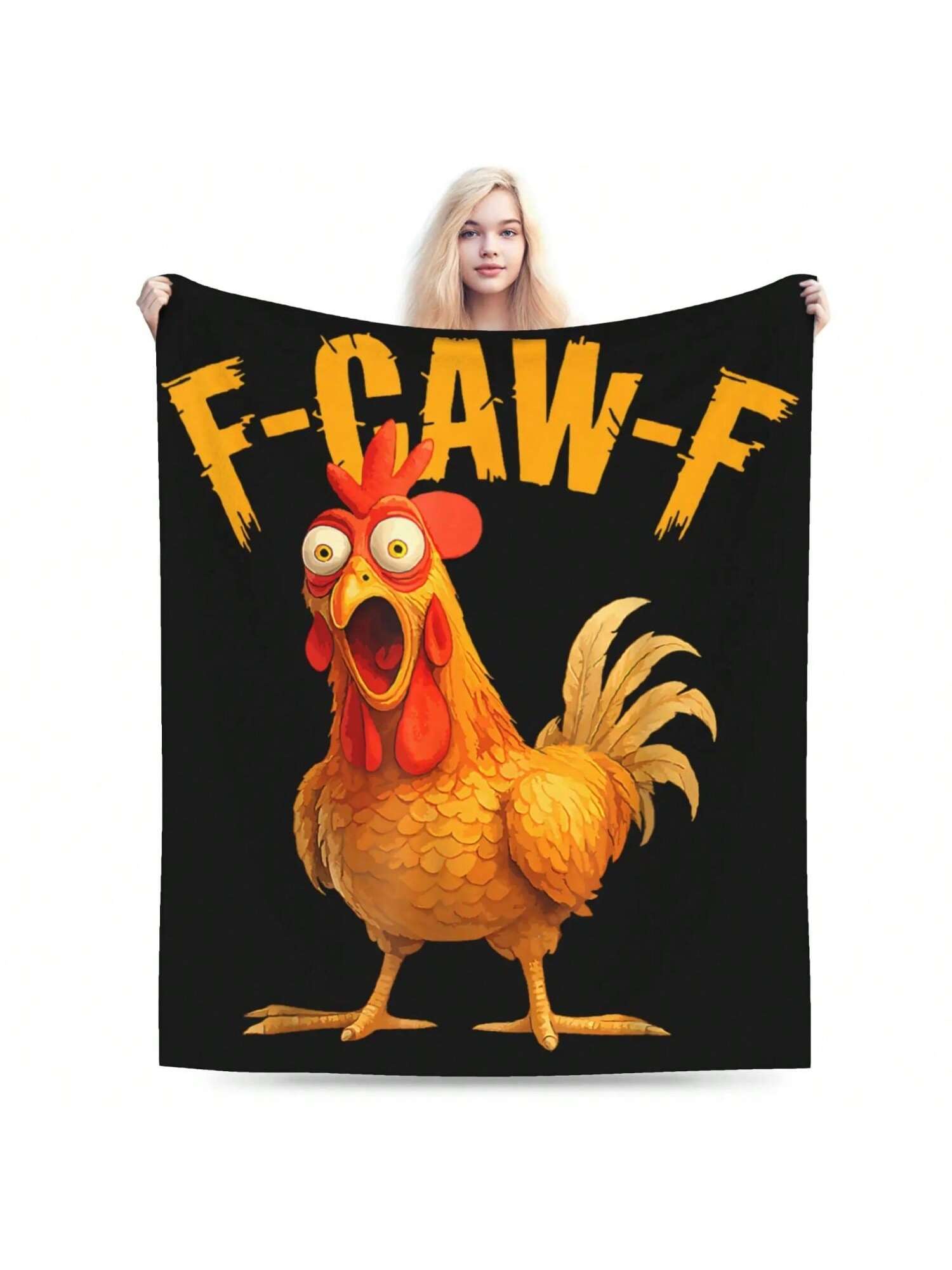 F-Caw-F Funny Chicken FCAWF Meme Blanket Flannel Summer Multifunction Warm Throw Blanket For Home Office Plush Thin Quilt 75X95CM сірий колір
F-Caw-F Funny Chicken FCAWF Meme Blanket Flannel Summer Multifunction Warm Throw Blanket For Home Office Plush Thin Quilt 75X95CM сірий колір