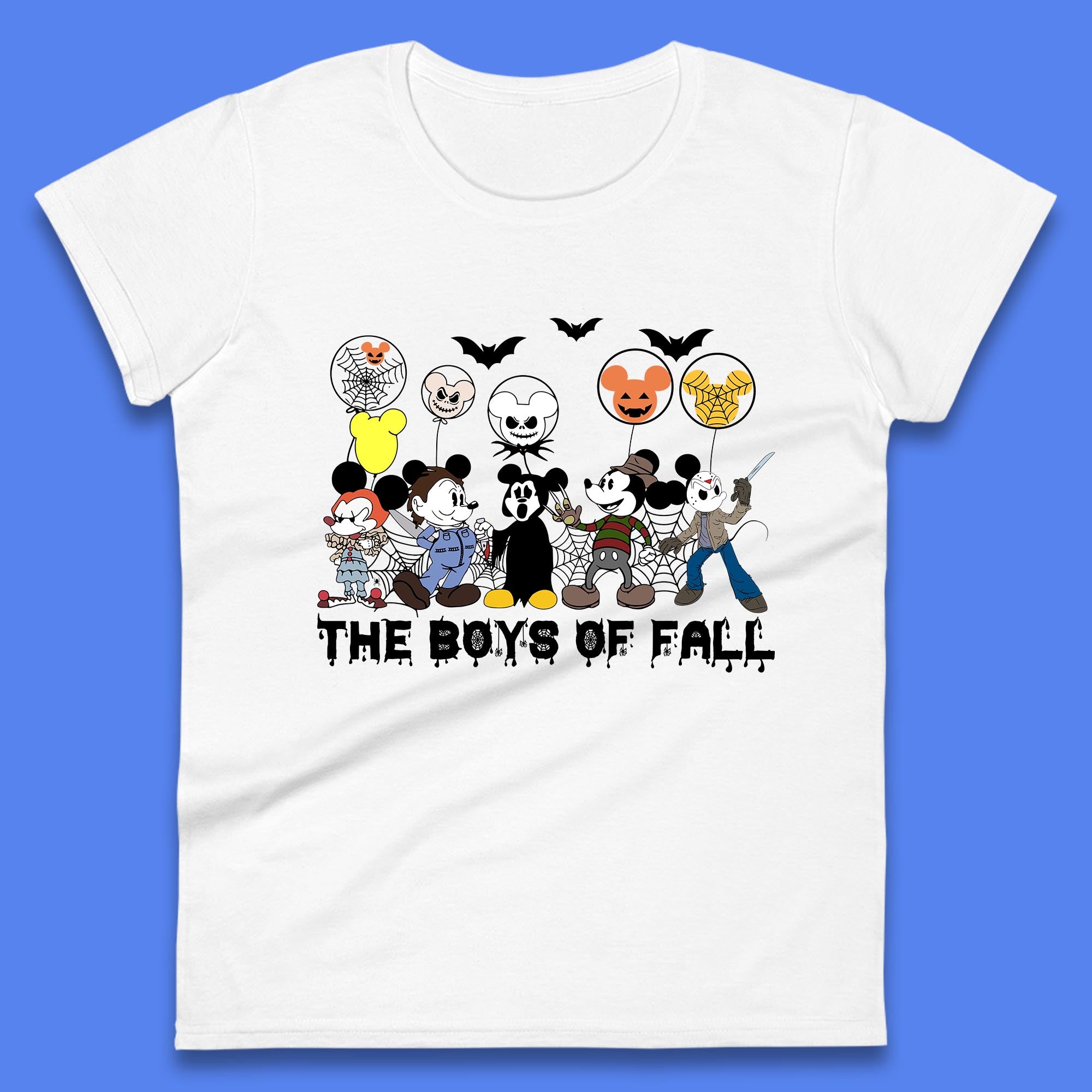 The Boys Of Fall Halloween Disney Mickey Mouse & Friends Horror Movie Characters Womens Tee T Shirt Mens Tops Unisex Top XL
The Boys Of Fall Halloween Disney Mickey Mouse & Friends Horror Movie Characters Womens Tee T Shirt Mens Tops Unisex Top XL