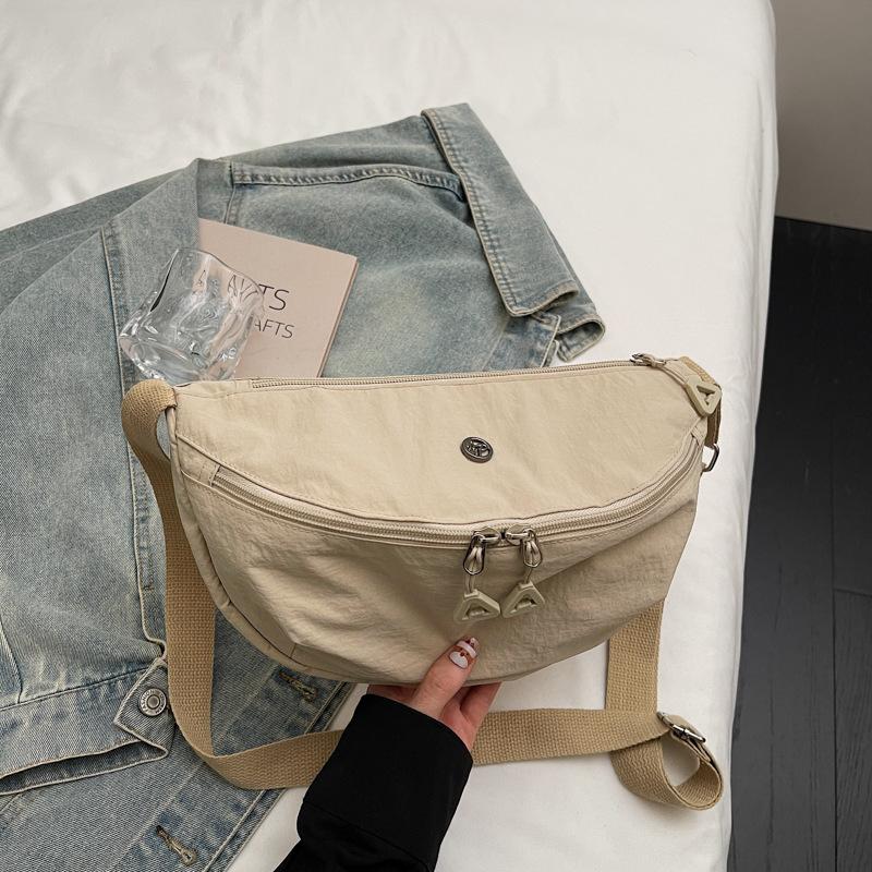 Dumpling bag Women s bag Versatile messenger bag Casual large-capacity cloth bag Student class commuting shoulder bag хаки
Dumpling bag Women s bag Versatile messenger bag Casual large-capacity cloth bag Student class commuting shoulder bag хаки