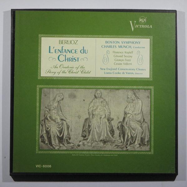 LP Record LORNA COOKE DE VARON, BOSTON SYMPHO - Berlioz L Enfance Du Christ VIC6006 RCA VICTROLA 1965 US Classical Used
LP Record LORNA COOKE DE VARON, BOSTON SYMPHO - Berlioz L Enfance Du Christ VIC6006 RCA VICTROLA 1965 US Classical Used