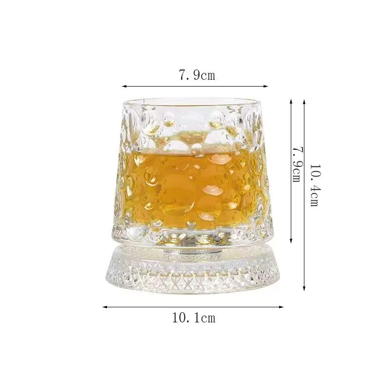 Cocktail Glass with Base Party Creative Whiskey Glass Exquisite Tumbler Cup Wine Glass Rotating Foreign Wine Cup Bar Glassware 1pcs
Cocktail Glass with Base Party Creative Whiskey Glass Exquisite Tumbler Cup Wine Glass Rotating Foreign Wine Cup Bar Glassware 1pcs
