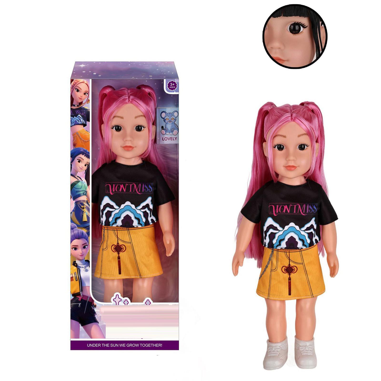 3D Eyed Doll Toy with Music Feature and Themed Outfit Includes Sound Box Interactive Collectible Doll for Kids and Collectors One Size
3D Eyed Doll Toy with Music Feature and Themed Outfit Includes Sound Box Interactive Collectible Doll for Kids and Collectors One Size