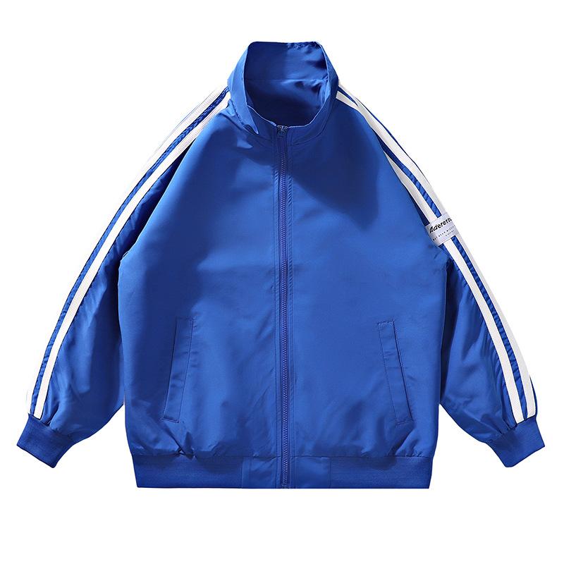 Бейсбольные куртки Модные мужские полосатые спортивные пальто с воротником-стойкой 3XL синий
Бейсбольные куртки Модные мужские полосатые спортивные пальто с воротником-стойкой 3XL синий