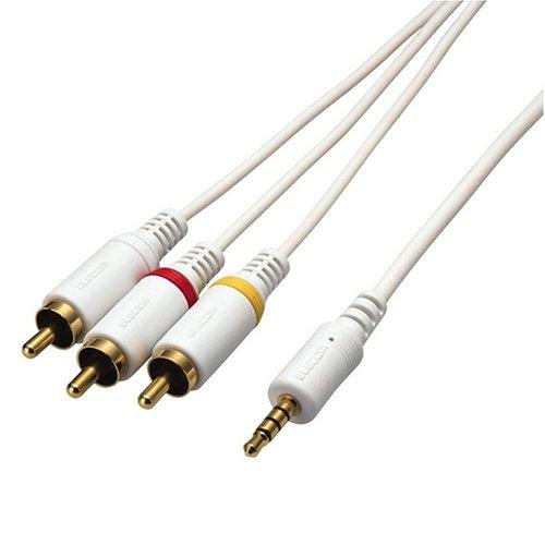 Elecom iPod Audio Video Cable for IPC – rca2/WH
Elecom iPod Audio Video Cable for IPC – rca2/WH