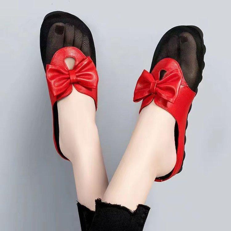 Сандалии с плоской подошвой из сетки, женская верхняя одежда, новинка 2024 года, сетчатые тапочки с низкой посадкой и бантом, женские летние модели 35 красный
Сандалии с плоской подошвой из сетки, женская верхняя одежда, новинка 2024 года, сетчатые тапочки с низкой посадкой и бантом, женские летние модели 35 красный