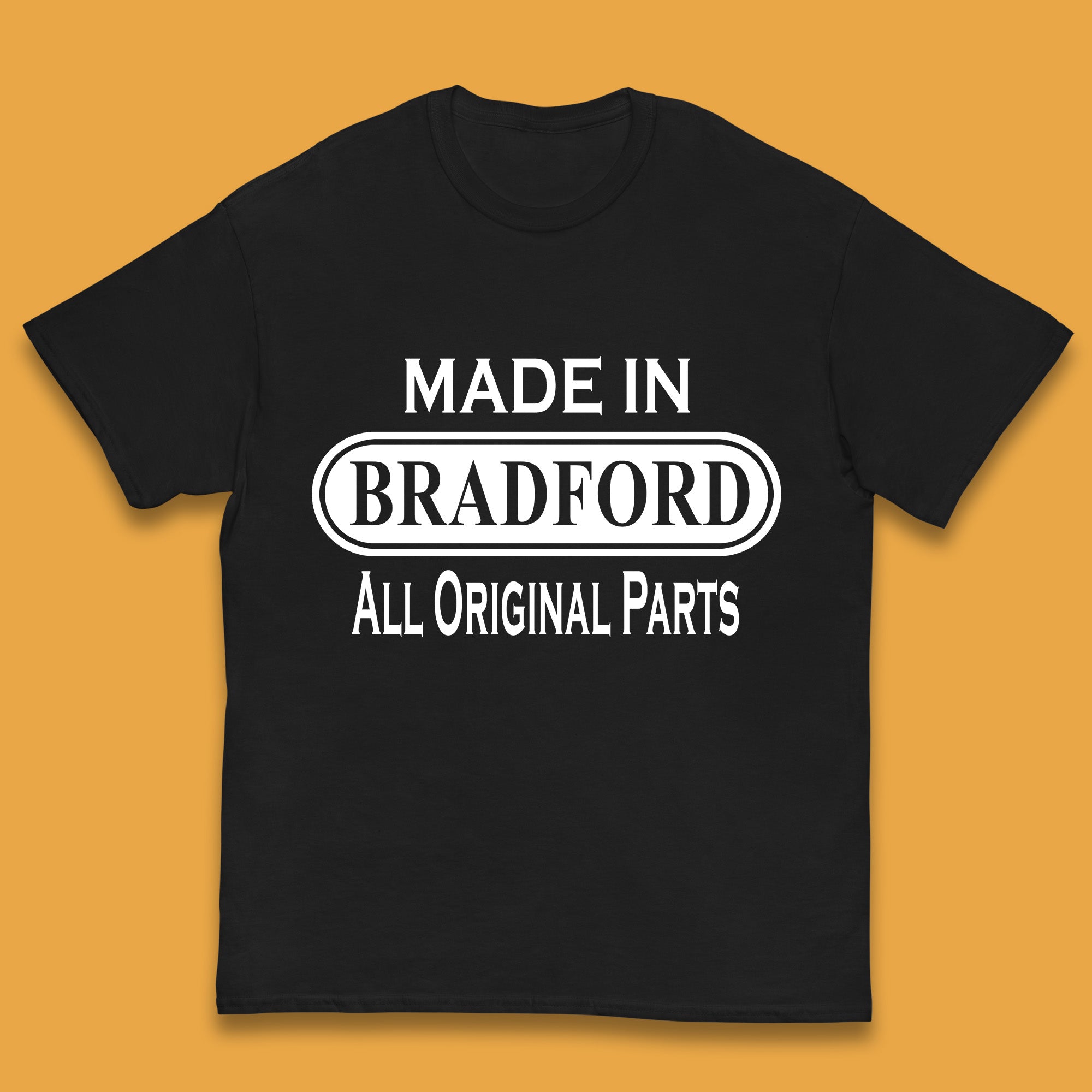 Made In Bradford All Original Parts Vintage Retro Birthday City In West Yorkshire, England Gift Kids T Shirt 160
Made In Bradford All Original Parts Vintage Retro Birthday City In West Yorkshire, England Gift Kids T Shirt 160