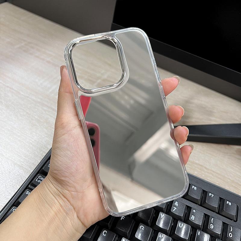 Mirror Acrylic Clear Bumper Phone Case for iPhone, Shockproof Reflective Protective Cover iPhone XS Max
Mirror Acrylic Clear Bumper Phone Case for iPhone, Shockproof Reflective Protective Cover iPhone XS Max