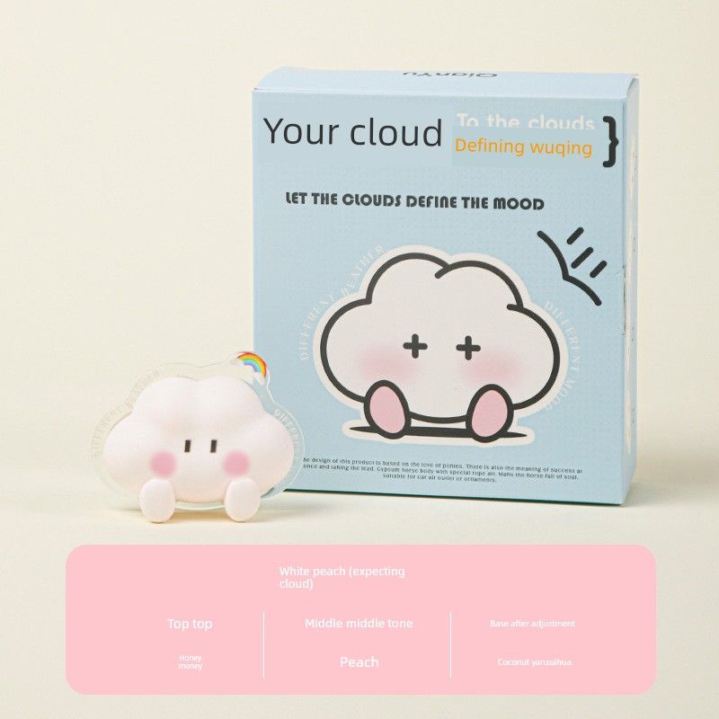Car Air Freshener Cute Cloud-Shaped Vent Fragrance Diffuser Stone Ornament High-End Car Decoration Supplies White peach (expecting cloud)
Car Air Freshener Cute Cloud-Shaped Vent Fragrance Diffuser Stone Ornament High-End Car Decoration Supplies White peach (expecting cloud)
