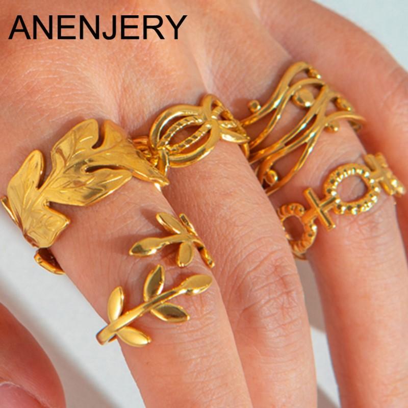 ANENJERY Нержавеющая сталь 316L с неровной текстурой, сердце, глаз, лист, массивные штабелируемые кольца, набор для женщин и мужчин, геометрические украшения
ANENJERY Нержавеющая сталь 316L с неровной текстурой, сердце, глаз, лист, массивные штабелируемые кольца, набор для женщин и мужчин, геометрические украшения