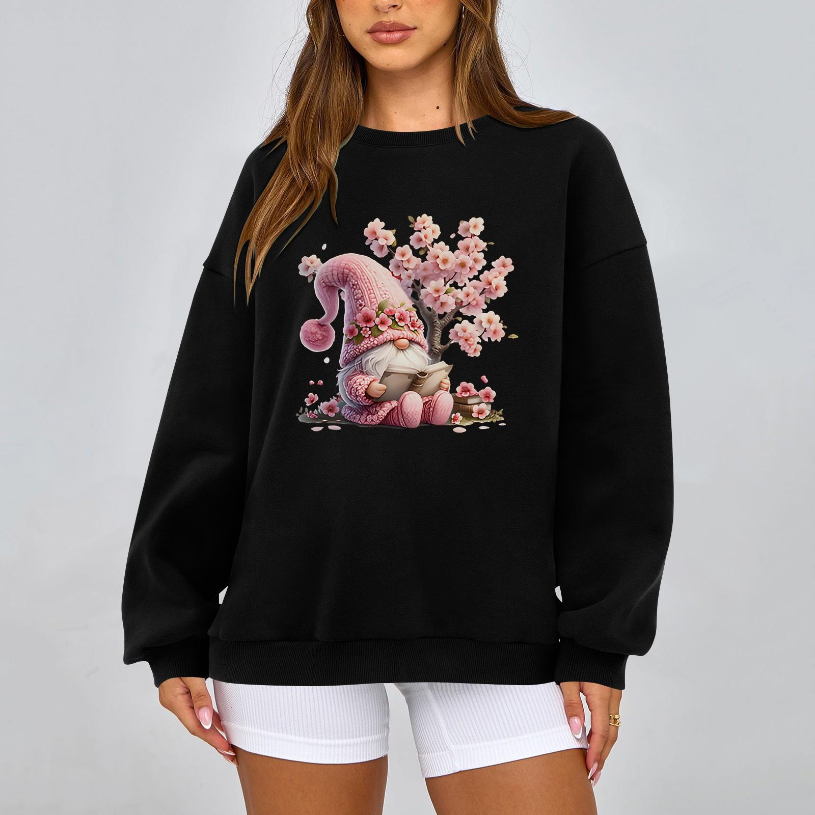 Женская модная повседневная свободная толстовка с круглым вырезом и длинным рукавом, однотонная XXL чёрный
Женская модная повседневная свободная толстовка с круглым вырезом и длинным рукавом, однотонная XXL чёрный