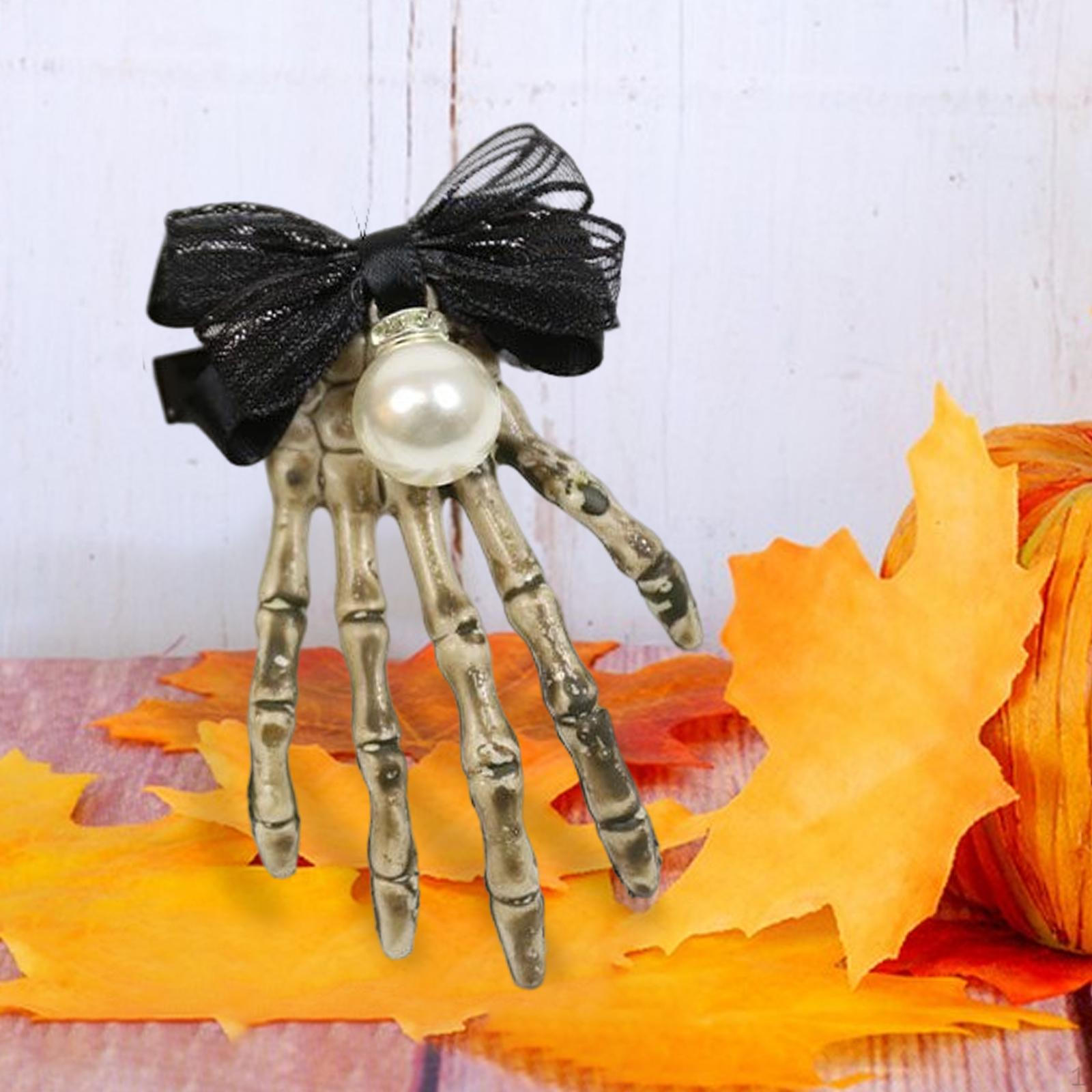 Skull Hair Clips Halloween Headwear Hairpin for Party Holiday белый
Skull Hair Clips Halloween Headwear Hairpin for Party Holiday белый