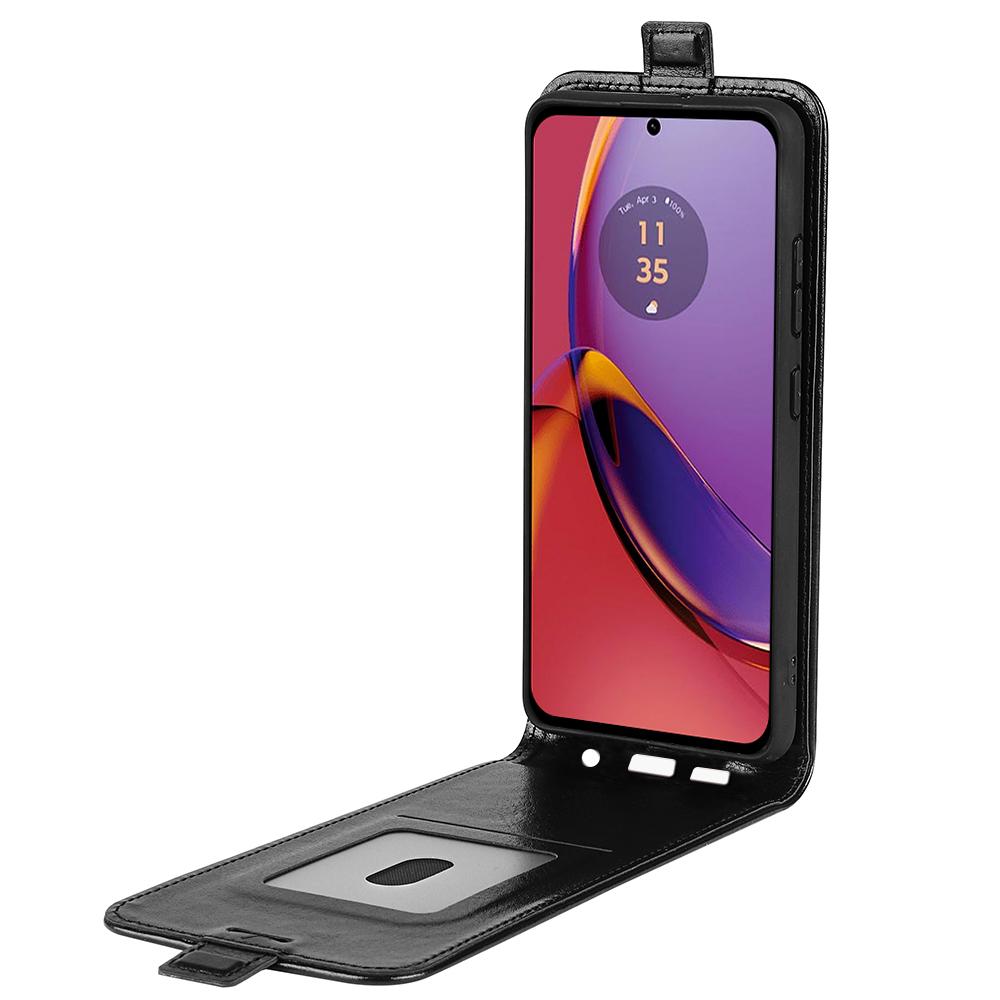 For Motorola Moto G84 5G Case Crazy Horse Texture PU Leather Phone Cover with Card Slot Black
For Motorola Moto G84 5G Case Crazy Horse Texture PU Leather Phone Cover with Card Slot Black