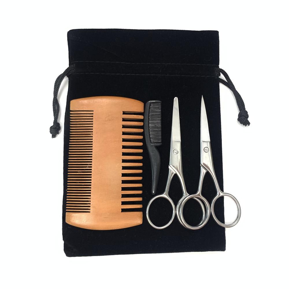 In-Stock Beard Care Set: Pointed Scissors, Round-Tip Nose Scissors, Double-Sided Wooden Comb, Small Plastic Comb set
In-Stock Beard Care Set: Pointed Scissors, Round-Tip Nose Scissors, Double-Sided Wooden Comb, Small Plastic Comb set