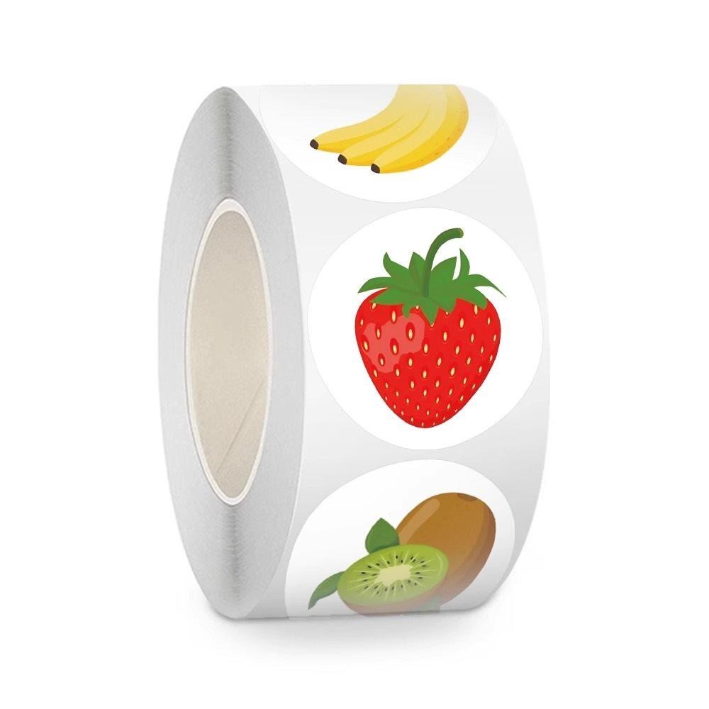 1rolll Green cartoon fruit roll sticker decorative label sticker waterproof sealing sticker
1rolll Green cartoon fruit roll sticker decorative label sticker waterproof sealing sticker