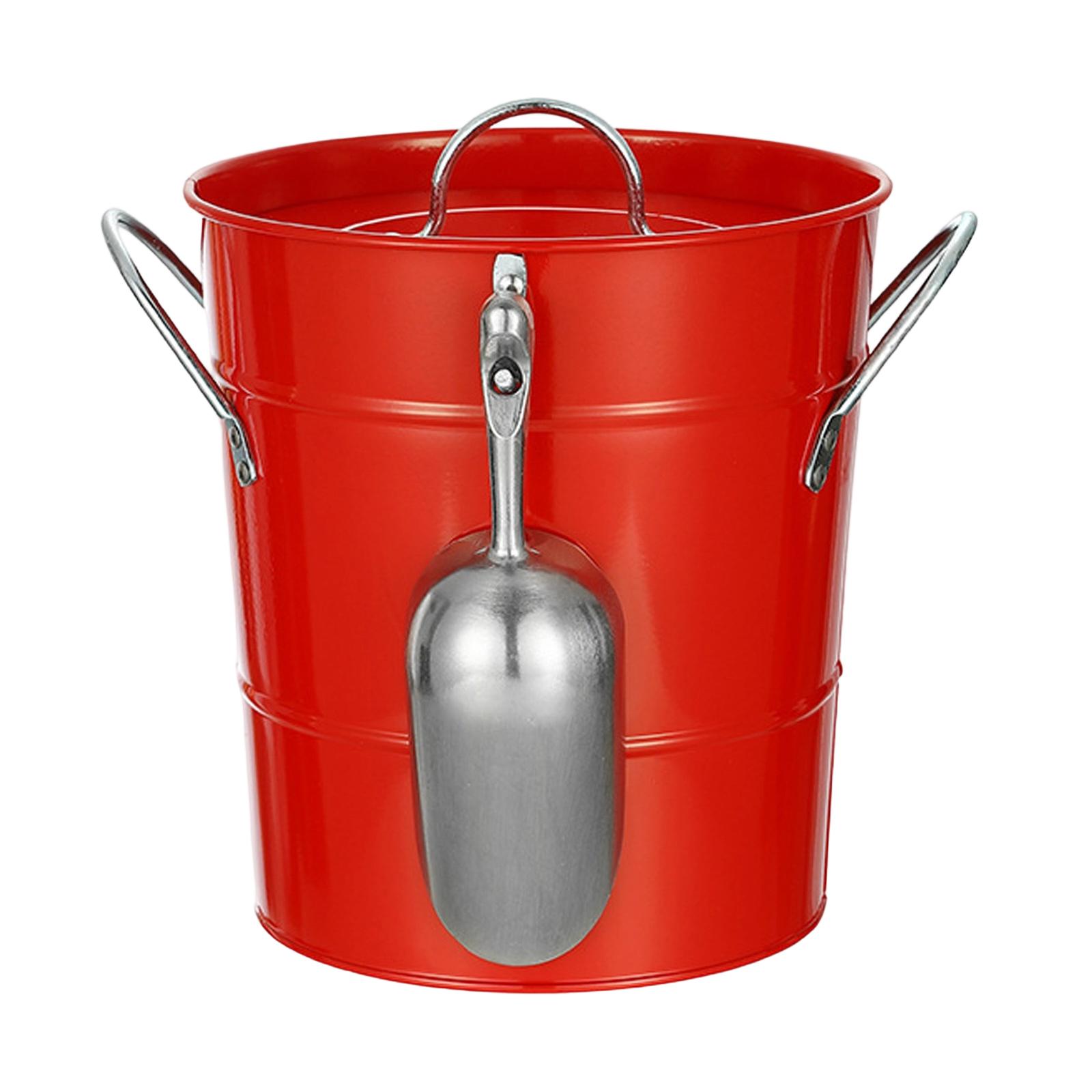 Stainless Steel Ice Bucket with Lid and Scoop Outdoor Champagne Cooler Dry Ice Container for Parties and Events Durable Metal Construction One Size красный
Stainless Steel Ice Bucket with Lid and Scoop Outdoor Champagne Cooler Dry Ice Container for Parties and Events Durable Metal Construction One Size красный