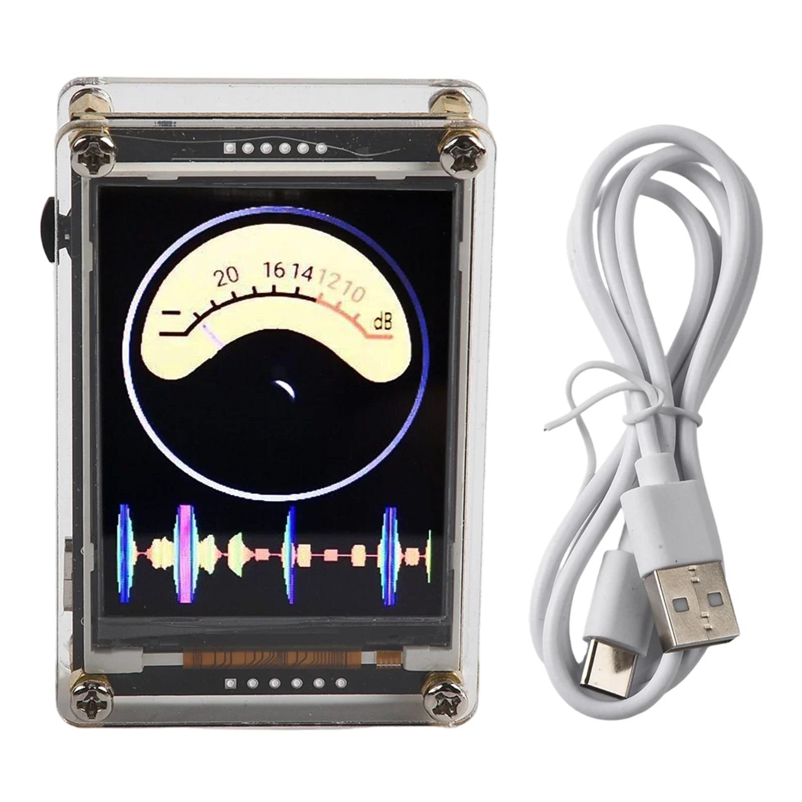 HD LCD Meter Music Spectrum Indicator Indoor Decoration 13 Display Modes 16-bit True Color Screen High Sensitivity Microphone China Mainland
HD LCD Meter Music Spectrum Indicator Indoor Decoration 13 Display Modes 16-bit True Color Screen High Sensitivity Microphone China Mainland