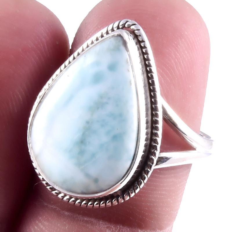 Кольцо из серебра 925 пробы с драгоценным камнем Natural Republic Larimar, размер 7,5 дюйма, n2y42
Кольцо из серебра 925 пробы с драгоценным камнем Natural Republic Larimar, размер 7,5 дюйма, n2y42