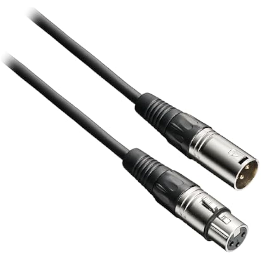 Audio-Technica BX3/3.0 BK Microphone Cable XLR Cannon Cable 3.0m Condenser Microphone +48V Phanto...
Audio-Technica BX3/3.0 BK Microphone Cable XLR Cannon Cable 3.0m Condenser Microphone +48V Phanto...