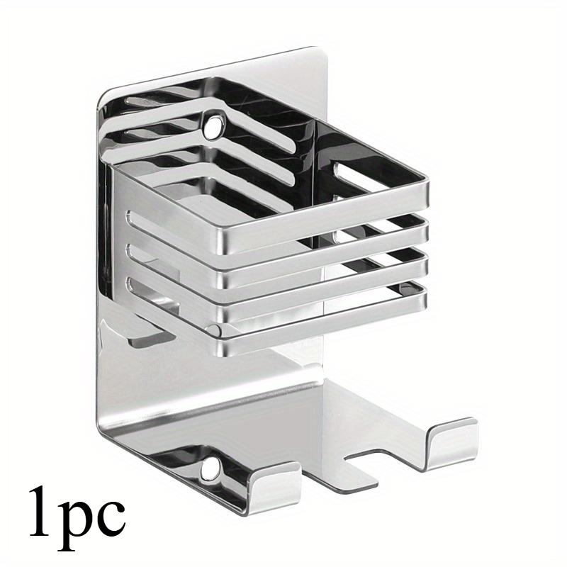 1pc Wall-Mounted Toothbrush Holder & Storage Box - Stainless Hygienic Bathroom with Space-Saving Vertical Design, Suitable for Toothbrushes,Toothpaste 1pc
1pc Wall-Mounted Toothbrush Holder & Storage Box - Stainless Hygienic Bathroom with Space-Saving Vertical Design, Suitable for Toothbrushes,Toothpaste 1pc
