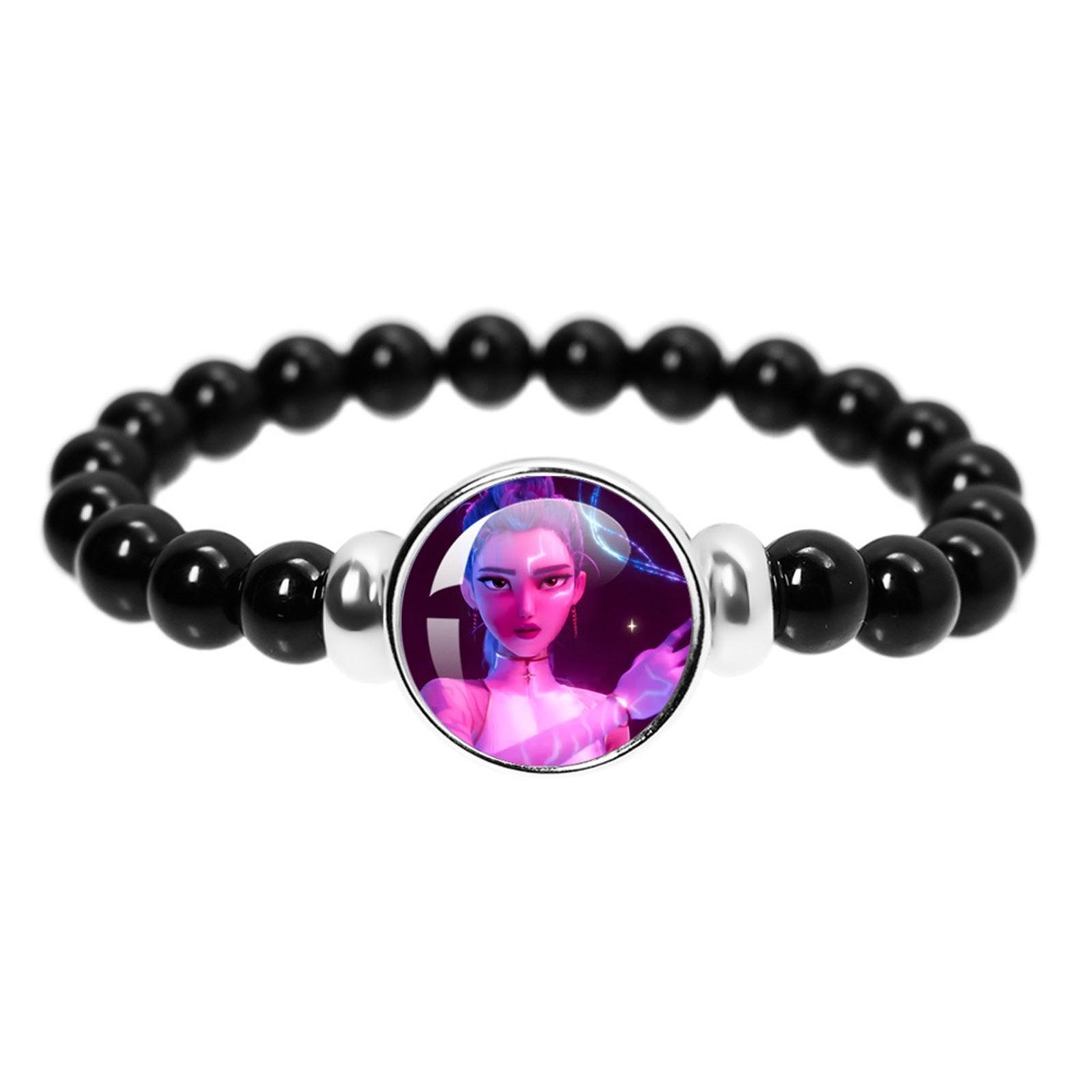 Модный браслет женской группы, браслет из бусин, браслет с купольным значком, подходит для подарков фанатам, мужской и женский, парные украшения, аксессуары для подарков One Size
Модный браслет женской группы, браслет из бусин, браслет с купольным значком, подходит для подарков фанатам, мужской и женский, парные украшения, аксессуары для подарков One Size