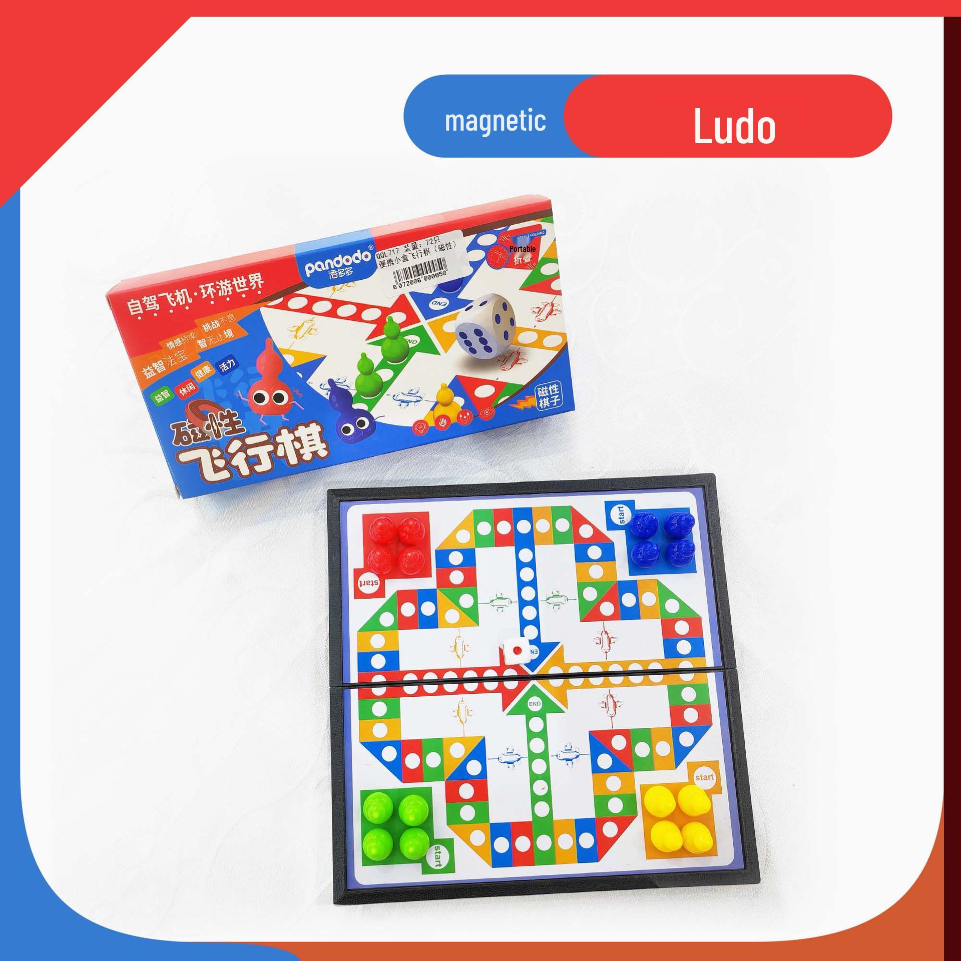 Portable Folding Magnetic Ludo & Gomoku Game Chess Toy
Portable Folding Magnetic Ludo & Gomoku Game Chess Toy