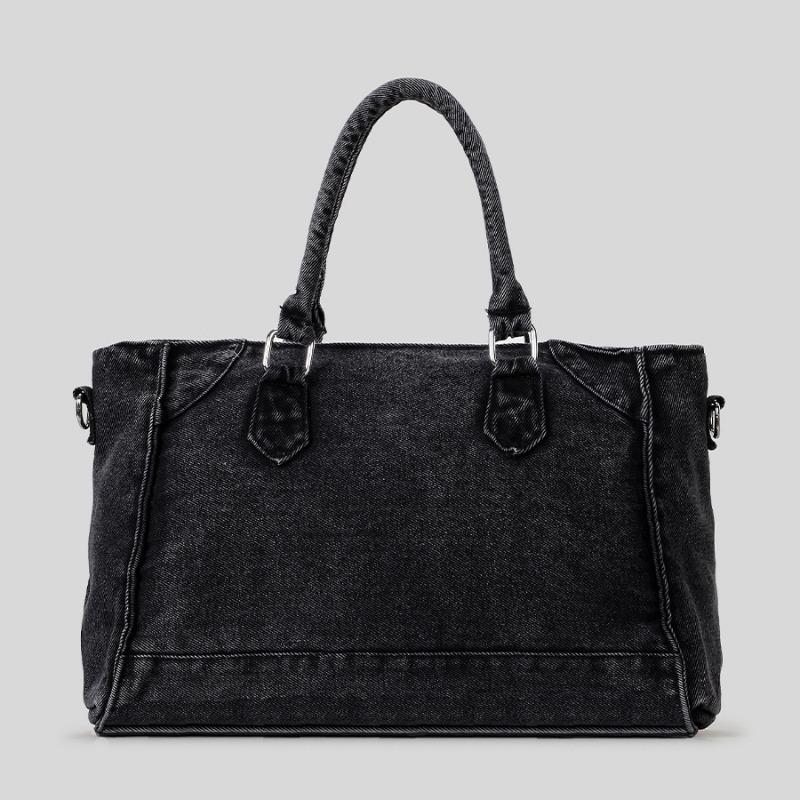 Fashionable Large-capacity Tote Bag Simple Denim Single-shoulder Bag Versatile Crossbody Bag for Women чорний
Fashionable Large-capacity Tote Bag Simple Denim Single-shoulder Bag Versatile Crossbody Bag for Women чорний