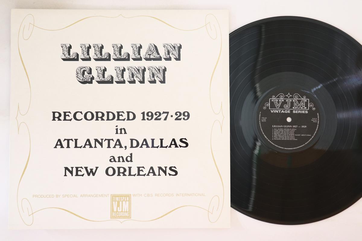 LP Record LILLIAN GLINN - Recorded 1927-29 In Atlanta, Dallas VLP31 VJM 1971 UK Blues Used
LP Record LILLIAN GLINN - Recorded 1927-29 In Atlanta, Dallas VLP31 VJM 1971 UK Blues Used