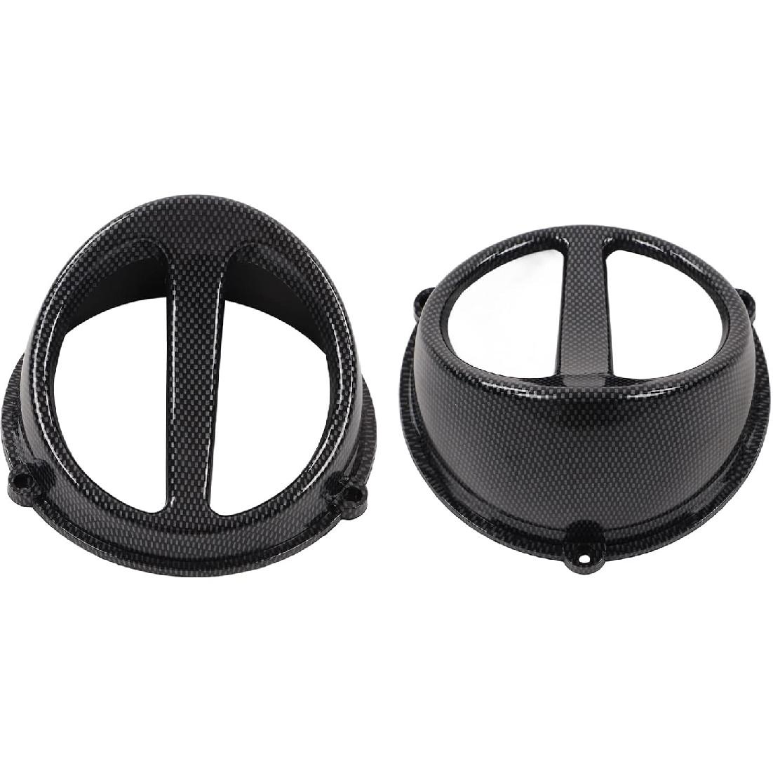 Motorcycle Air Scoop Cover Motorcycle Engine Cooling Fan Cover Carbon Fiber Style Replacement for GY6 125cc 150cc 152QMI 157QMJ
Motorcycle Air Scoop Cover Motorcycle Engine Cooling Fan Cover Carbon Fiber Style Replacement for GY6 125cc 150cc 152QMI 157QMJ
