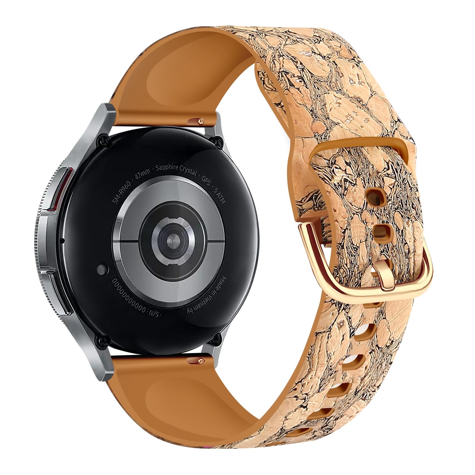 20mm Watch Band for Samsung Galaxy Watch6 Classic 43mm 47mm/Watch6 40mm 44mm Genuine Tree Leather+TPE Strap Style G
20mm Watch Band for Samsung Galaxy Watch6 Classic 43mm 47mm/Watch6 40mm 44mm Genuine Tree Leather+TPE Strap Style G