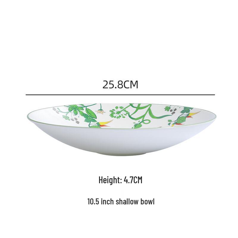 Ruhan European Pastoral Bone China Dinnerware Set
Ruhan European Pastoral Bone China Dinnerware Set