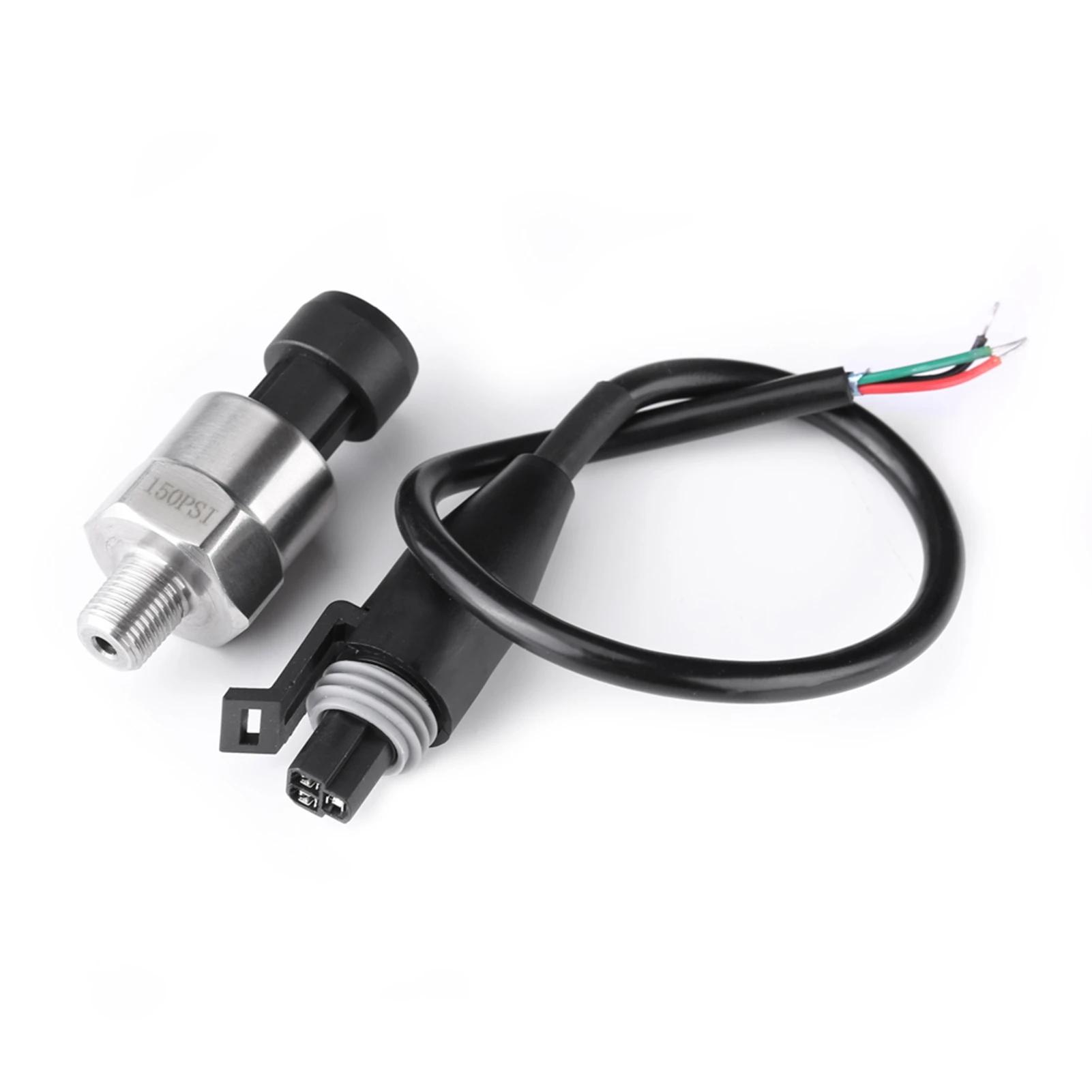 1/8NPT Thread Stainless Steel Pressure Transducer Sender Sensor for Oil Fuel Air Water Pressure Sensor Pressure Transducer
1/8NPT Thread Stainless Steel Pressure Transducer Sender Sensor for Oil Fuel Air Water Pressure Sensor Pressure Transducer