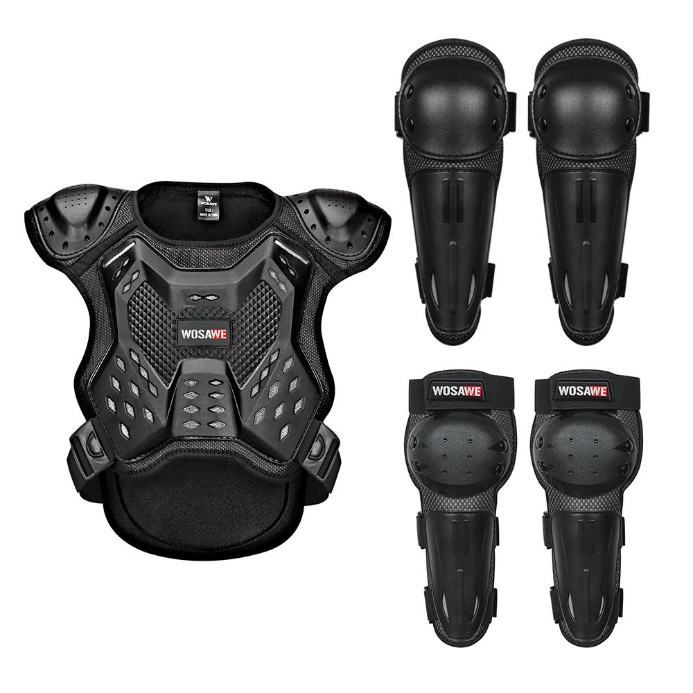 WOSAWE Kids Chest Protector Knee Elbow Pads Gear Guards Motorcycle Armor Sets S чёрный
WOSAWE Kids Chest Protector Knee Elbow Pads Gear Guards Motorcycle Armor Sets S чёрный