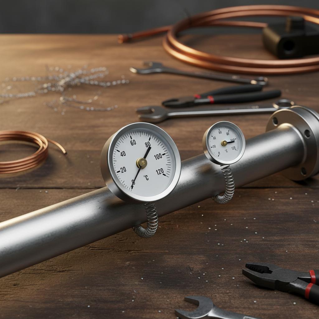 2pcs Stainless Steel Pipe Thermometers For Accurate Temperature Heating Pipe Monitoring Hot Water Pipes Air Conditioning Units China Mainland
2pcs Stainless Steel Pipe Thermometers For Accurate Temperature Heating Pipe Monitoring Hot Water Pipes Air Conditioning Units China Mainland